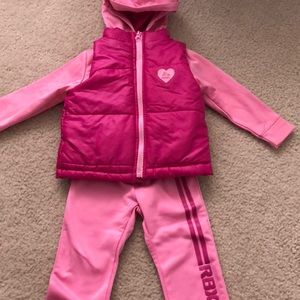 Reebok girls matching set.